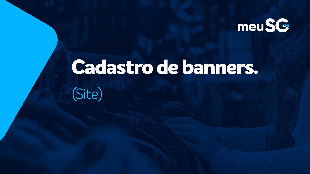 Cadastro de Banners no Site Cadastro de Banners no Site