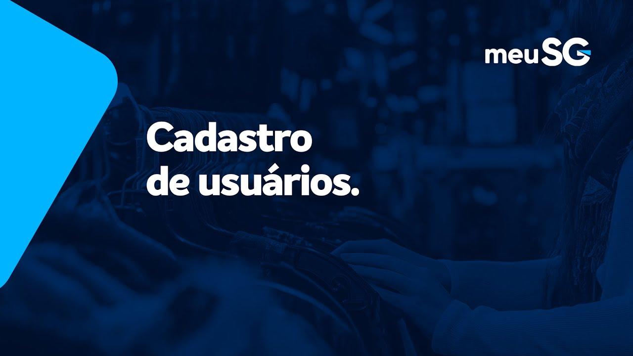 Cadastro de usuários Cadastro de usuários